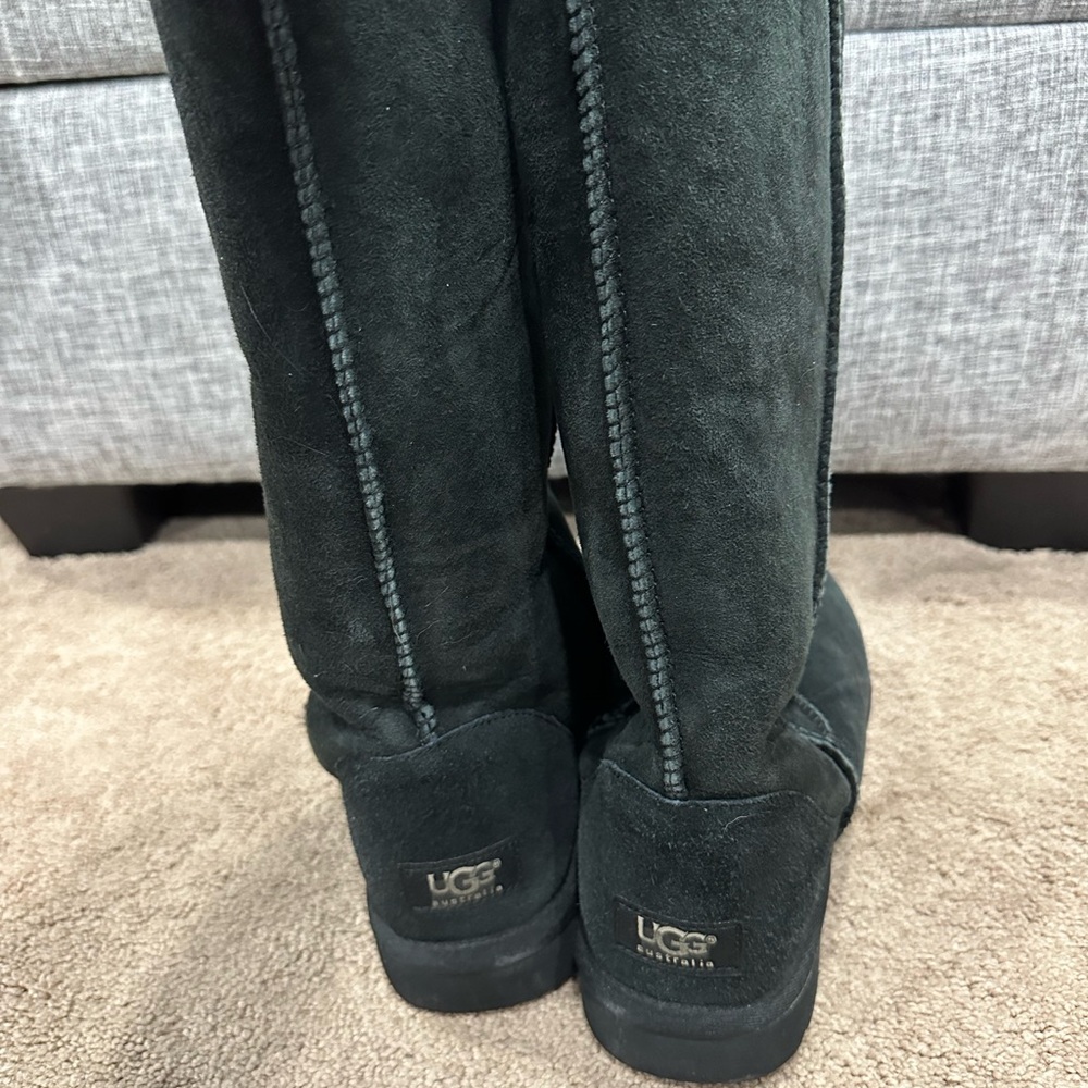 UGG Dark Suede Boots